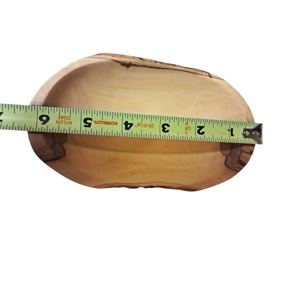 Trinket Dish Wooden Handmade From Jordan